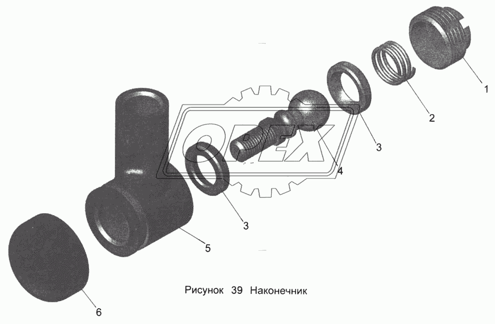 Наконечник 6422-1703250