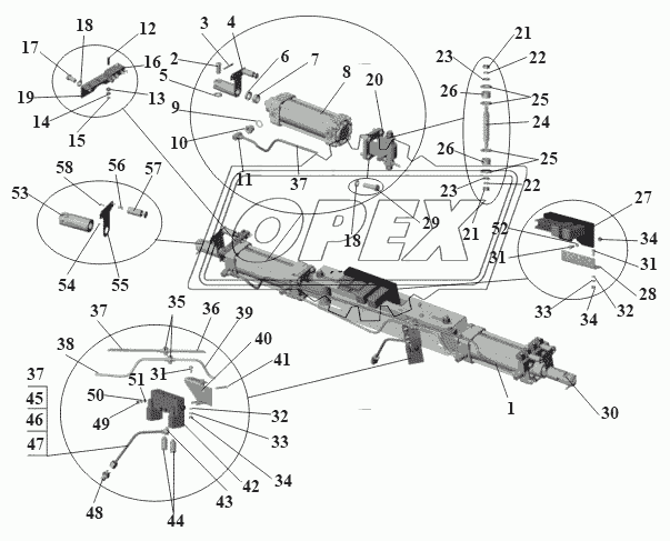 Привод дверей 103-6108200