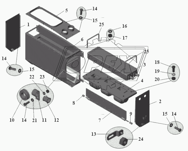 Отопитель 103-8101002 до 2007г.