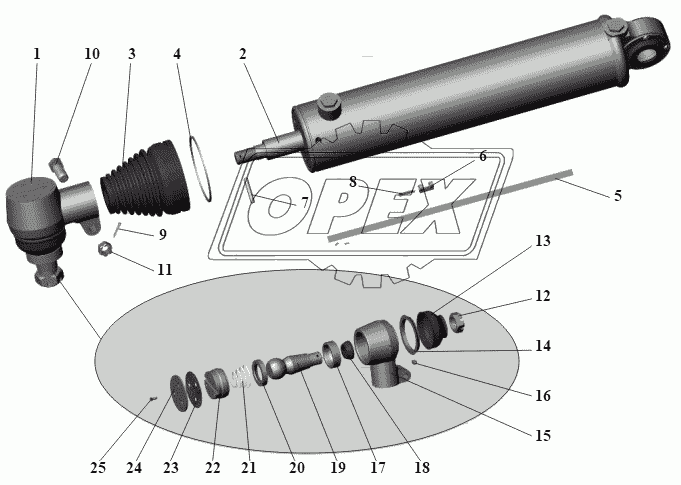 Цилиндр 101-3405005