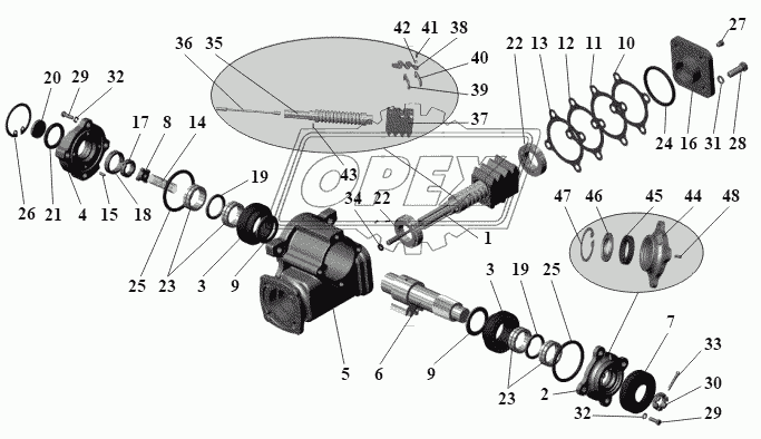 Механизм рулевой 64229-3401005-01