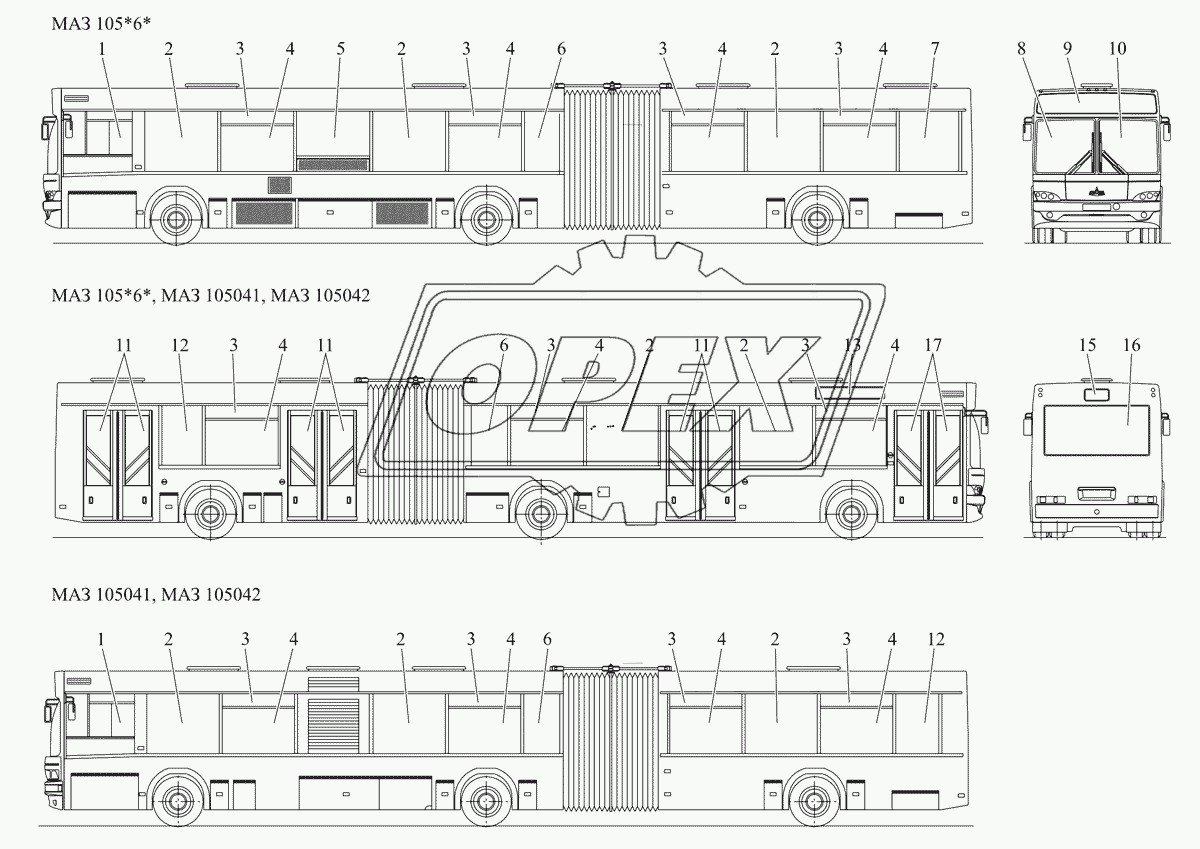 Остекление с клапанными форточками