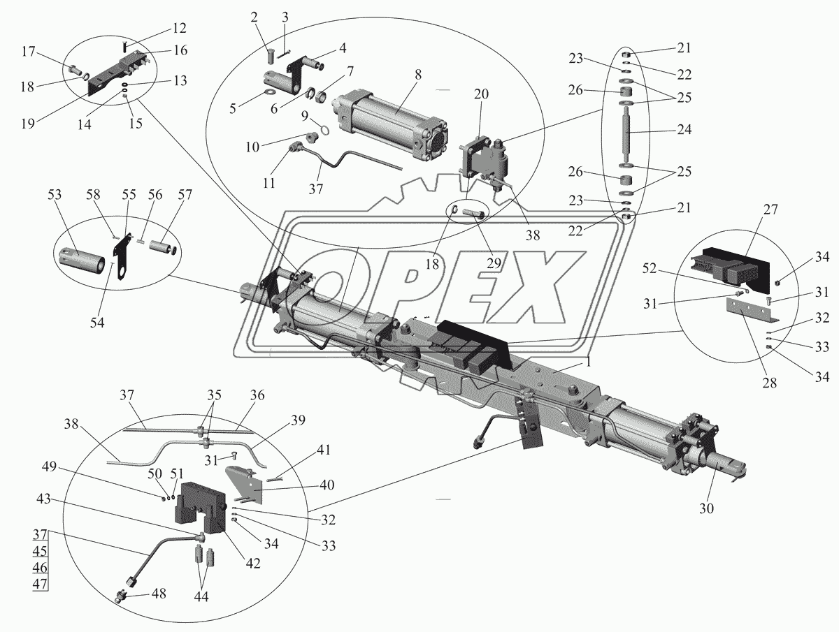 Привод дверей 103-6108200