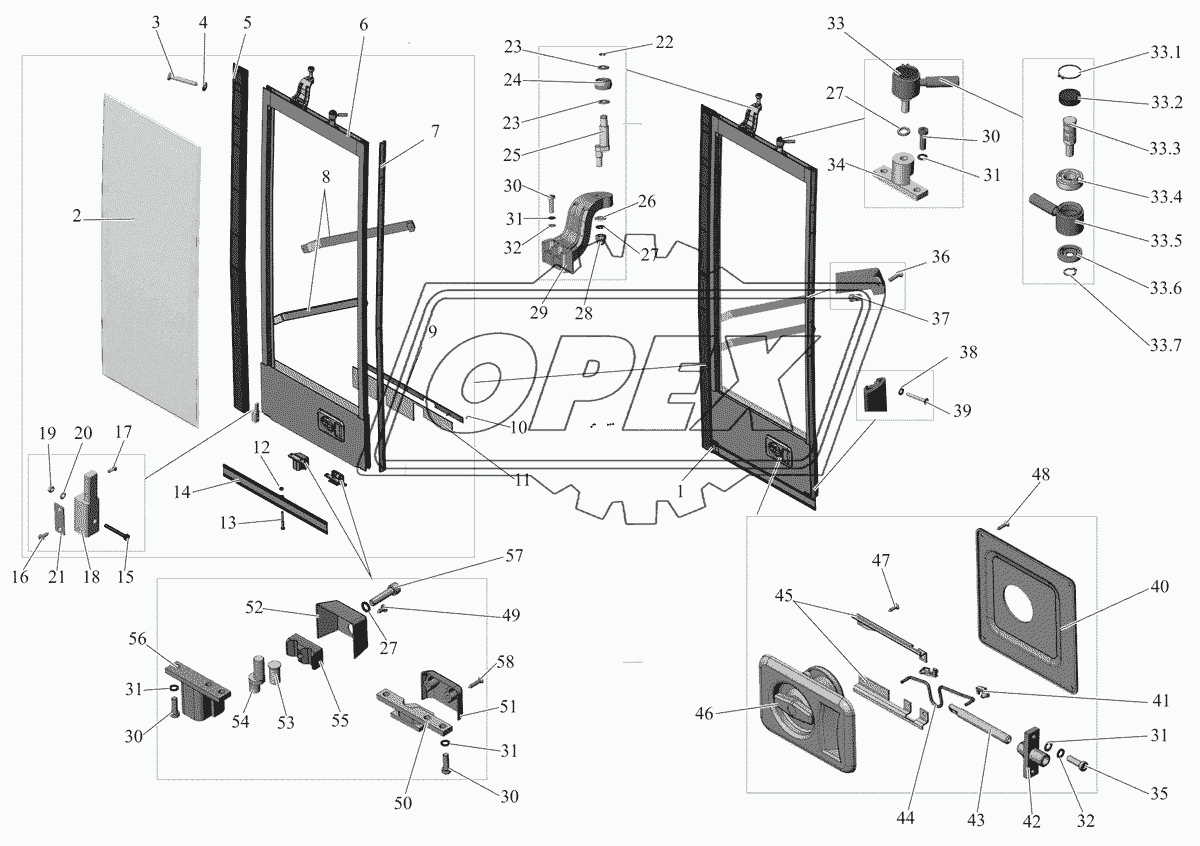 Передняя дверь 206060-6100100