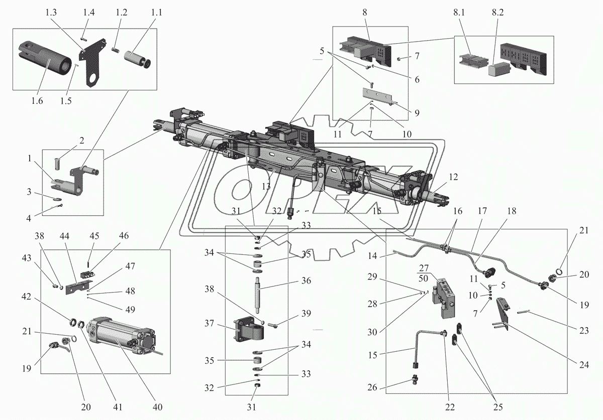 Привод дверей 203065-6108200