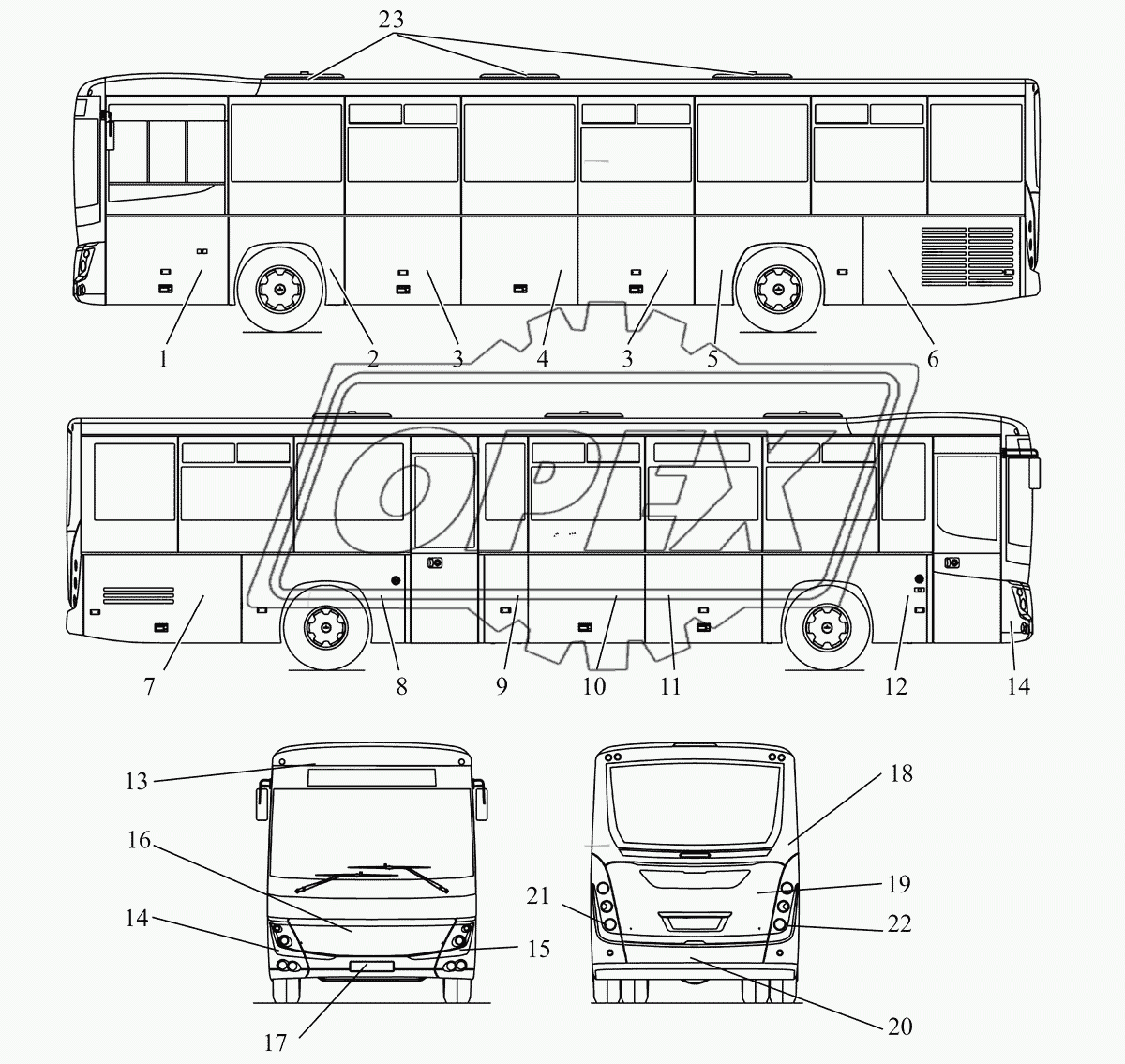 Наружные крышки, решетки