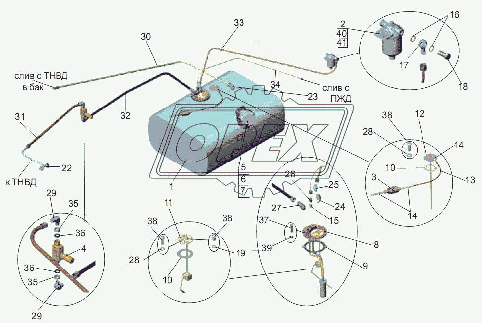 Установка топливопроводов 1