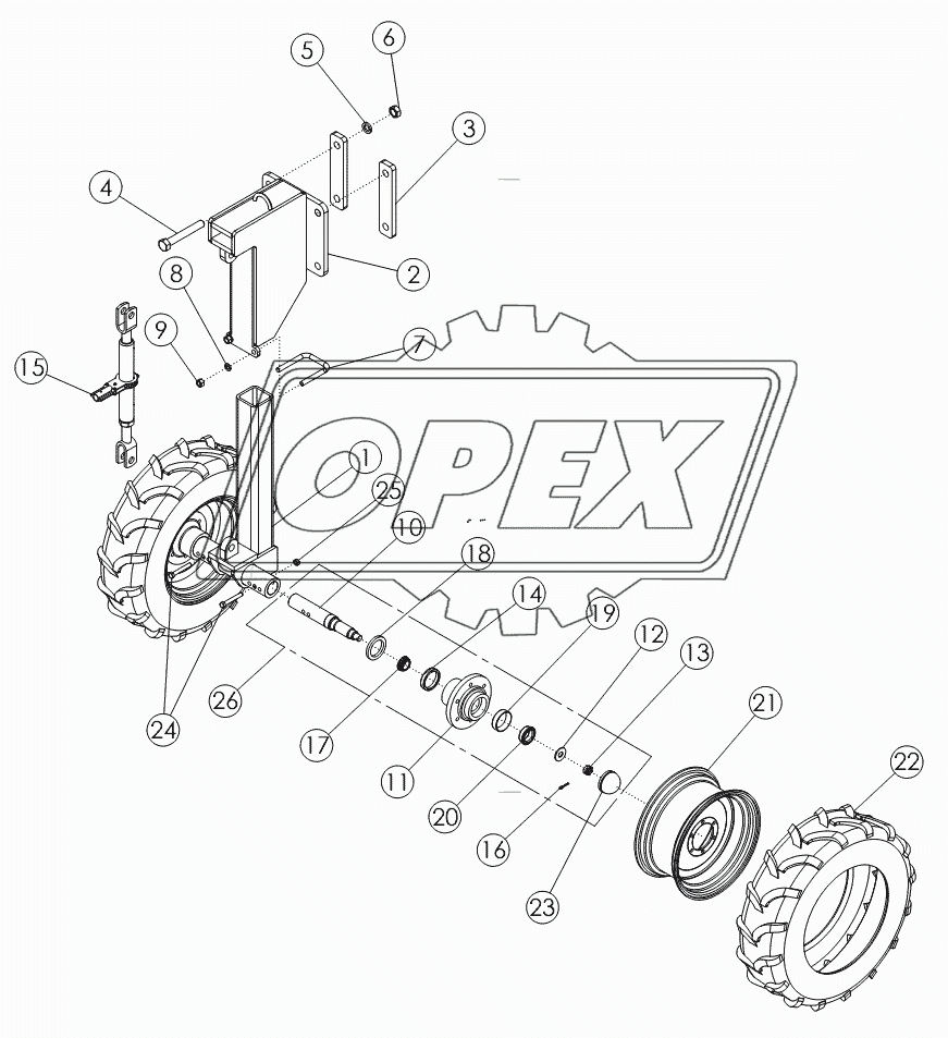 STANDARD REAR STRUTS