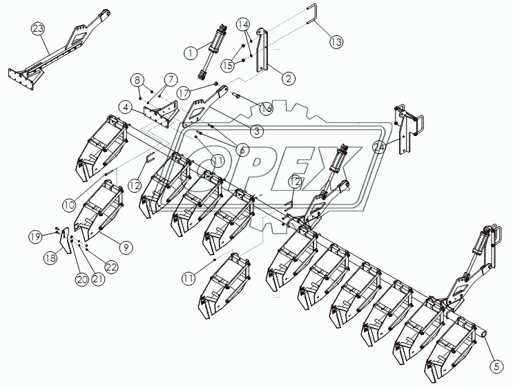 SCALPER BAR ASSEMBLY