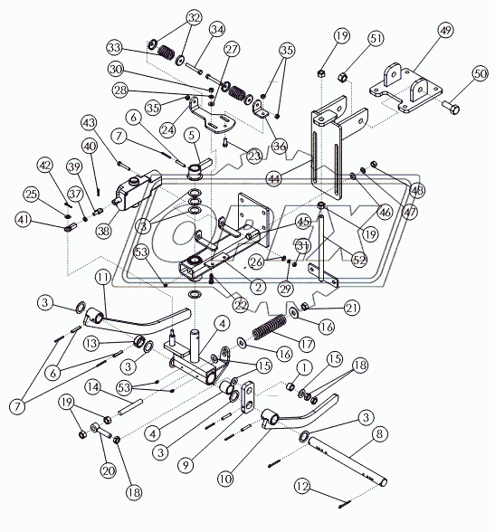 HYDRAULIC ROW FINDER