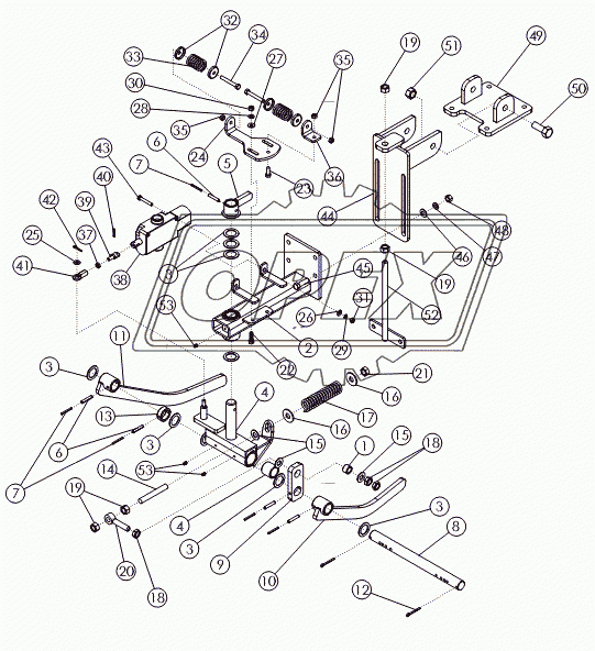 HYDRAULIC ROW FINDER