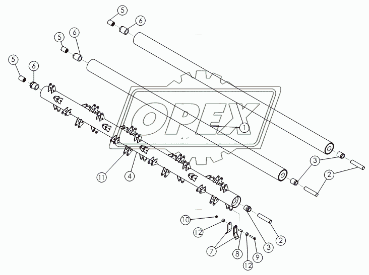 FLAIL TUBE ASSEMBLY