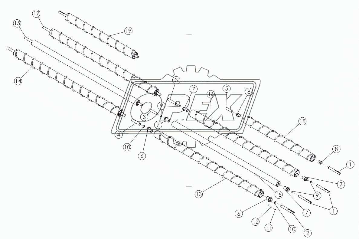 FRONT CLEANING ROLLS