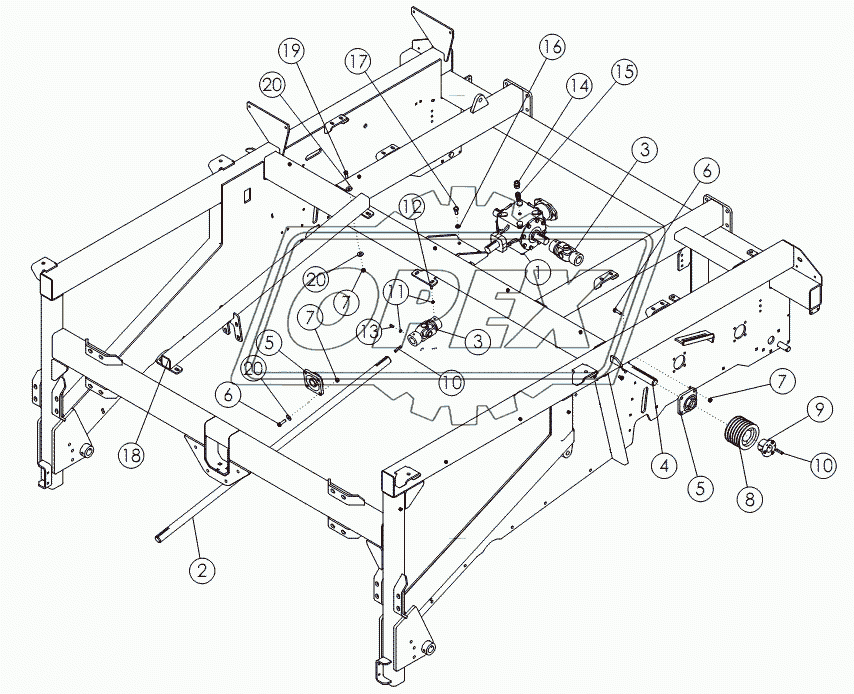 MAIN DRIVE REAR