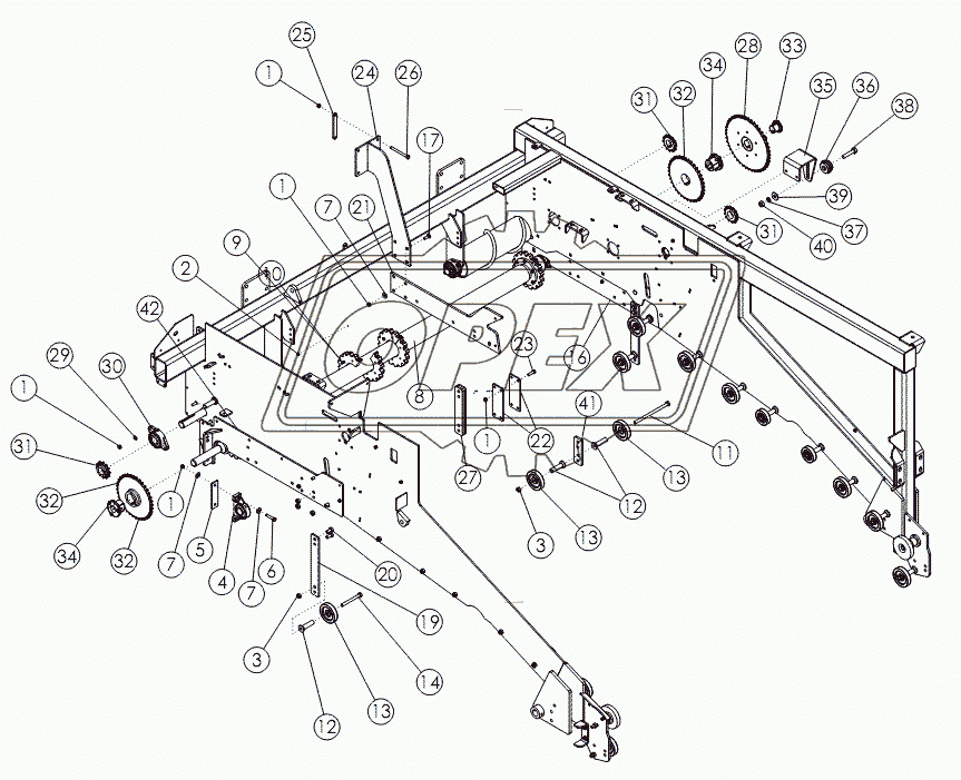 EXTENDED JUMP CHAIN DRIVE