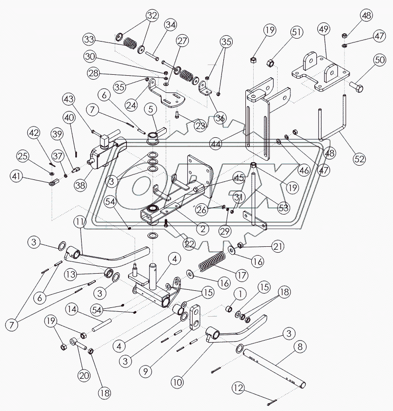 HYDRAULIC ROW FINDER №51486