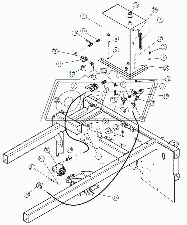 HYDRAULIC TANK