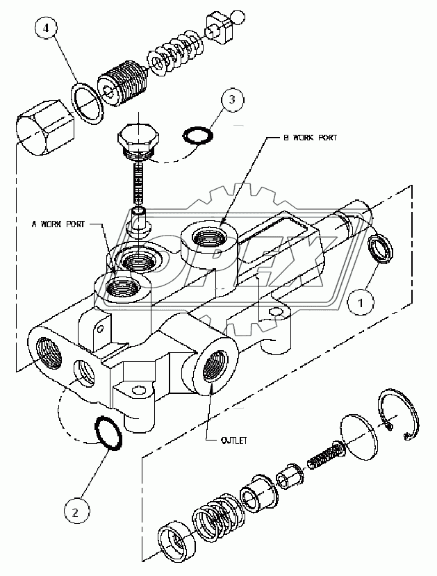 ROW FINDER VALVE №62350