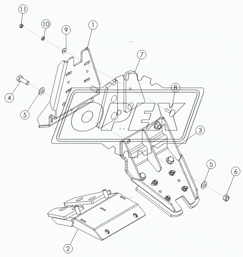 PLASTIC PADDLE ASSEMBLY (OPTIONAL)