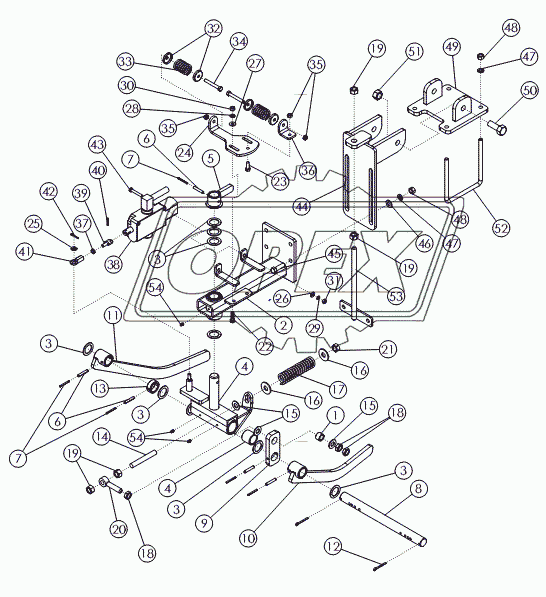 HYDRAULIC ROW FINDER №51486