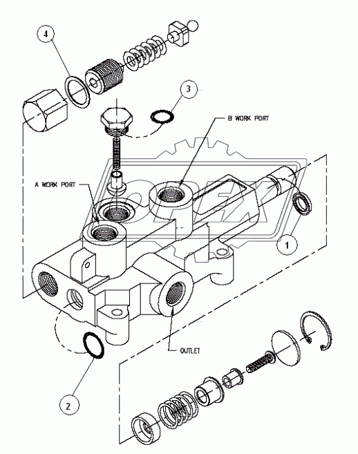 ROW FINDER VALVE №62350