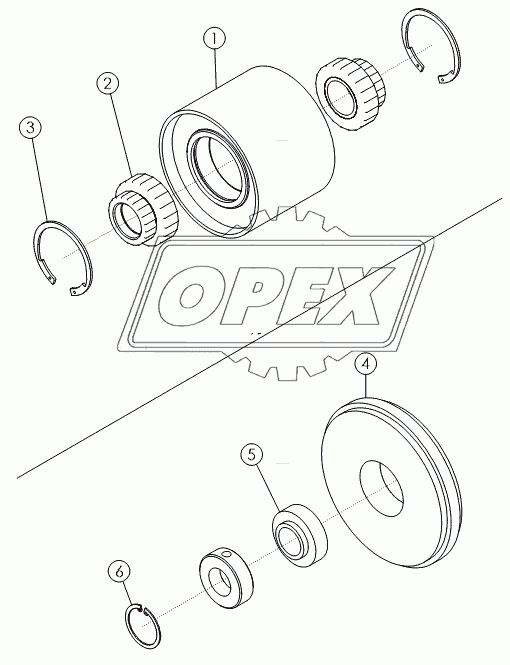 IDLER PULLEY №56406, SPROCKET IDLER №56851