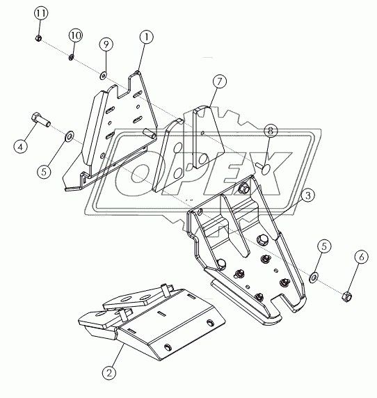 PLASTIC PADDLE ASSEMBLY (OPTIONAL)