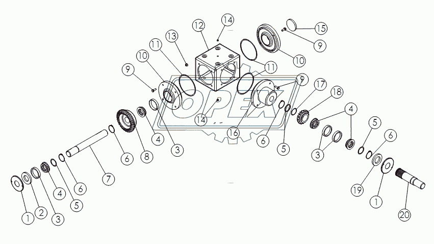 Коробка передач 4