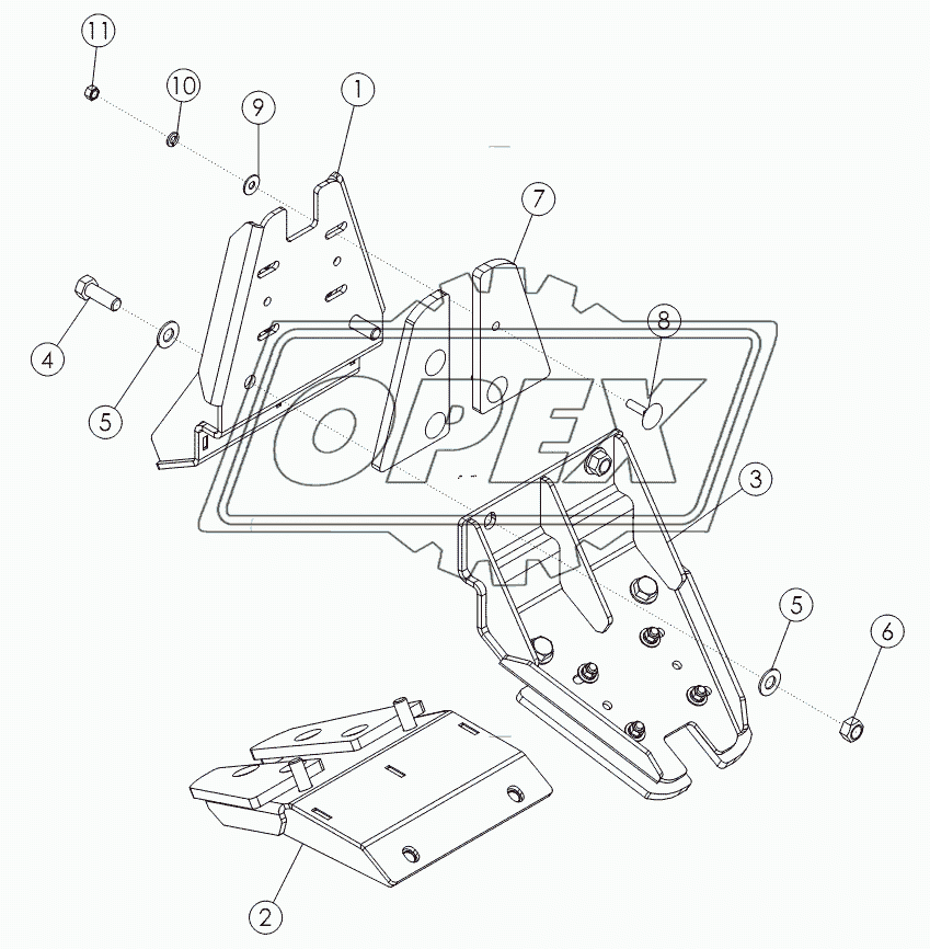 PLASTIC PADDLE ASSEMBLY (OPTIONAL)