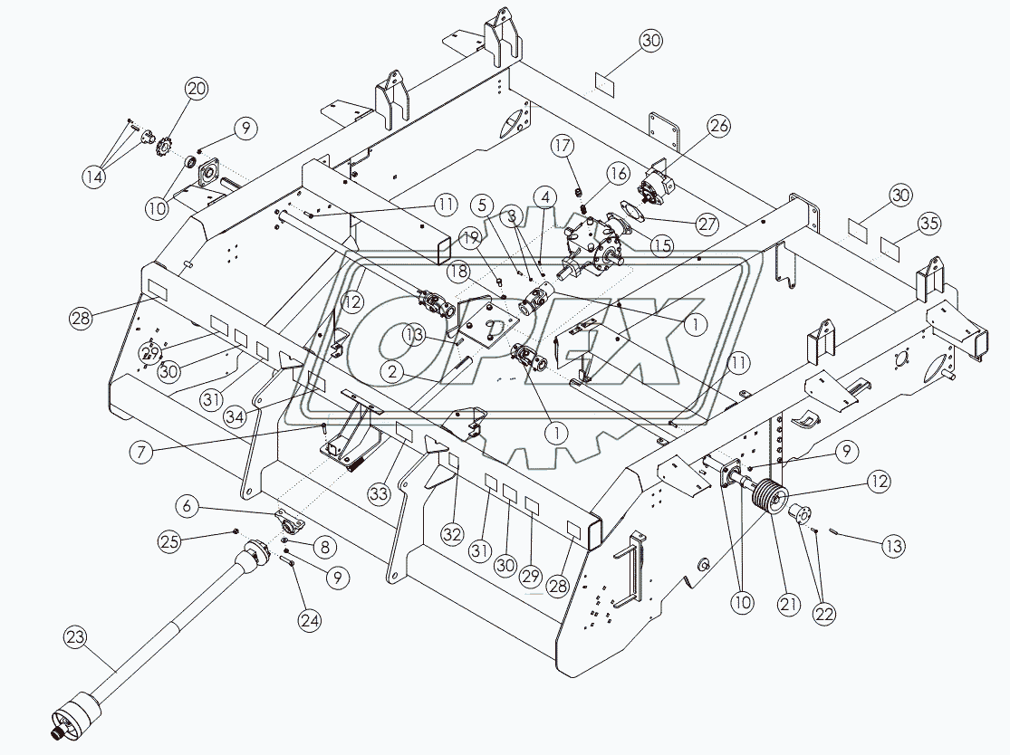 MAIN DRIVE, ONBOARD OPTION