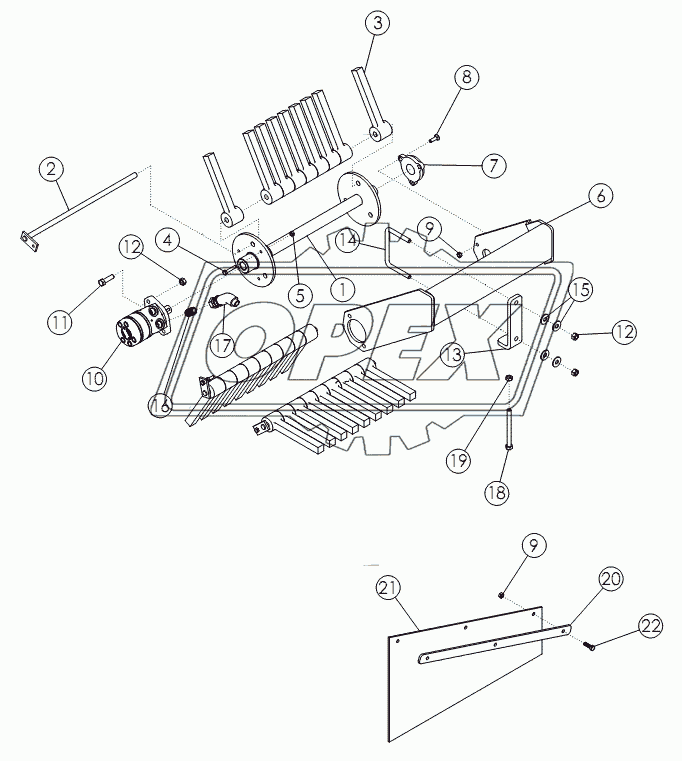 WHEEL CLEANER (OPTIONAL)