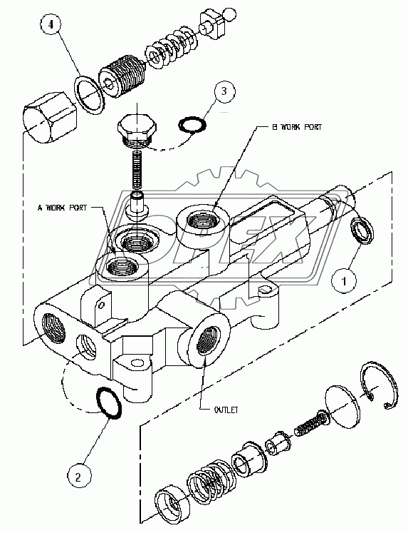 ROW FINDER VALVE №62350