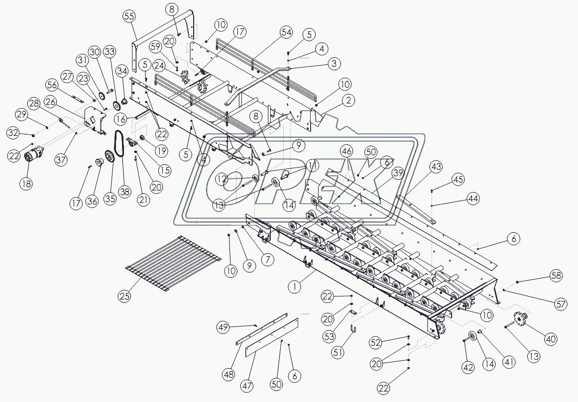 ELEVATOR AND BOOM ASSEMBLY