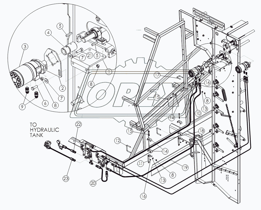 REAR SCRUB DRIVE: DUAL MOTOR