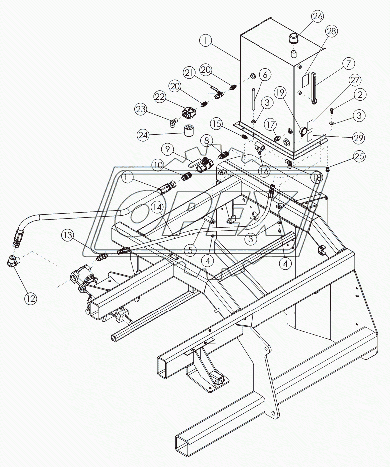 HYDRAULIC TANK