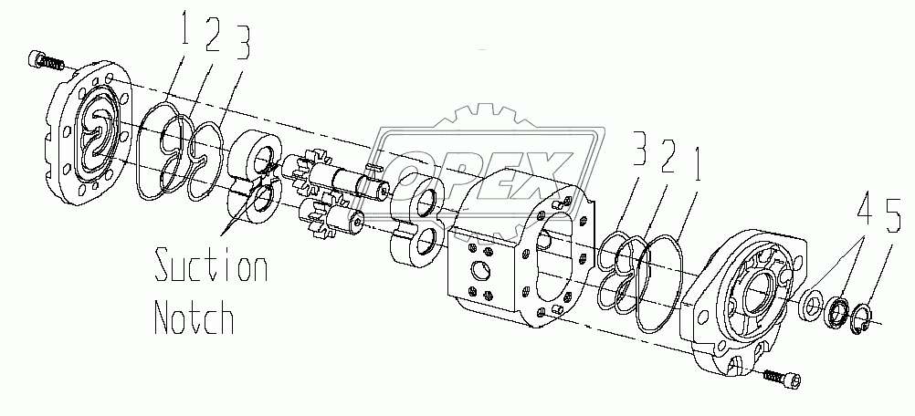 HYDRAULIC PUMP №62153