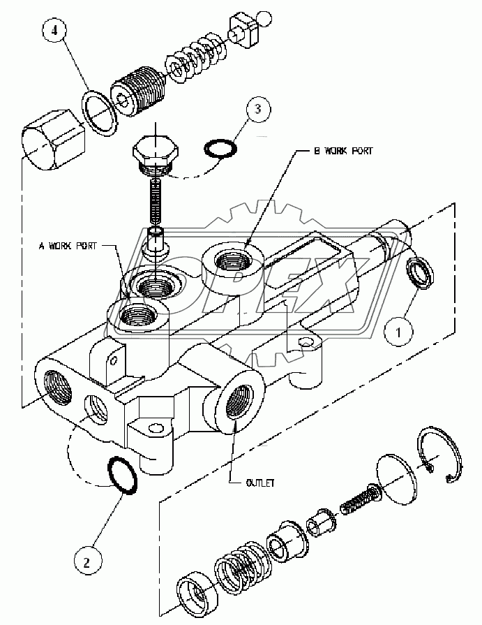 ROW FINDER VALVE №62350