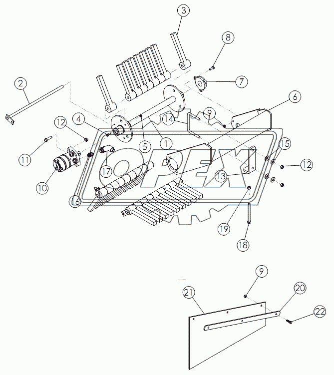 WHEEL CLEANER (OPTIONAL)