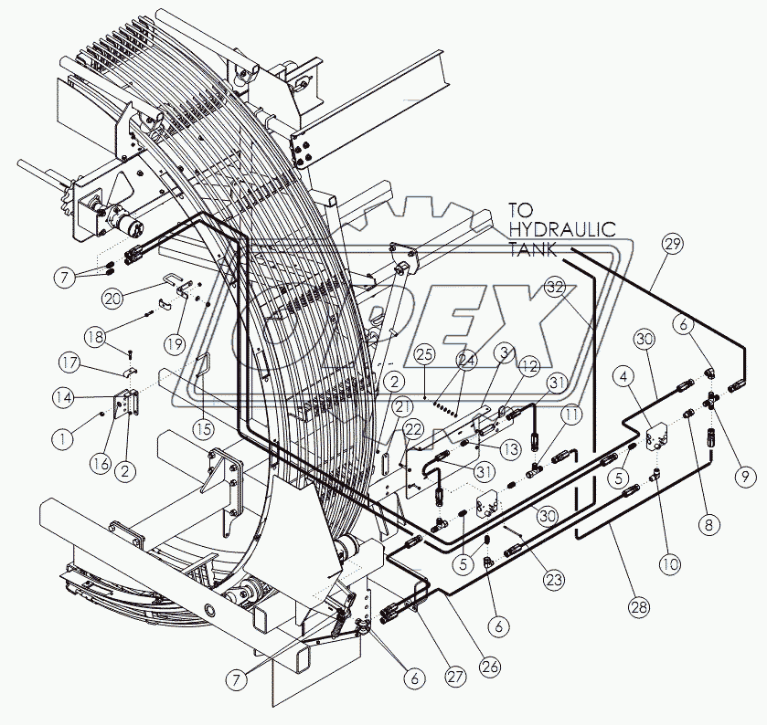 SELF-CONTAINED HYDRAULIC SYSTEM