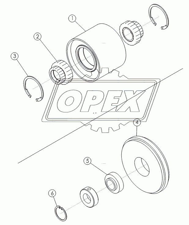 IDLER PULLEY №56409,SPROCKET IDLER №56851