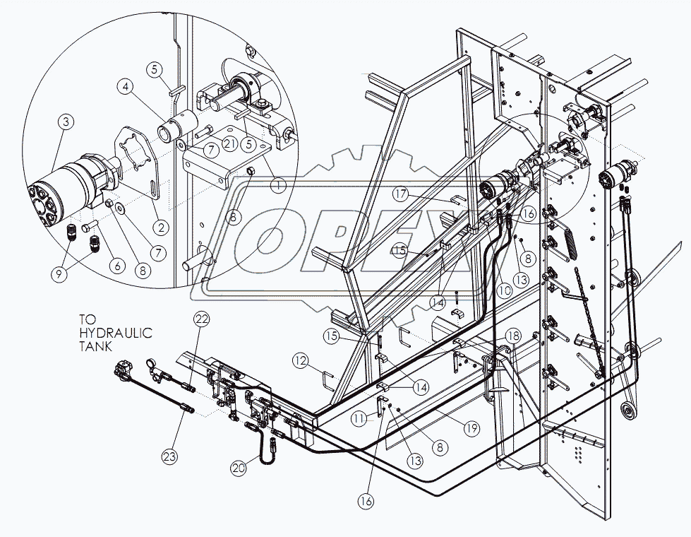 REAR SCRUB DRIVE: DUAL MOTOR