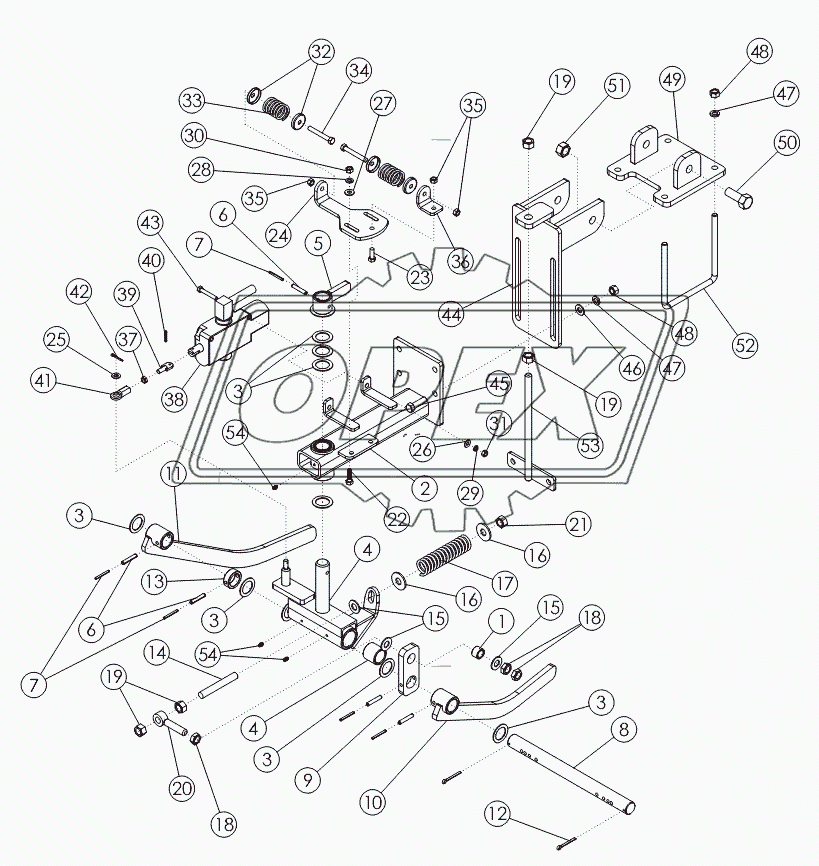 HYDRAULIC ROW FINDER №51486