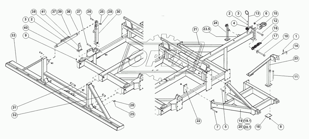 MAIN FRAME 40-45'