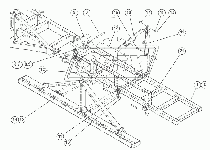 WING FRAMES 40'