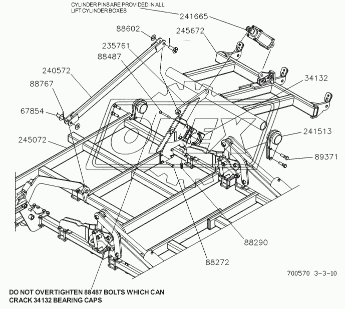 RIGHT OUTER WING ASSEMBLY - 50 FT