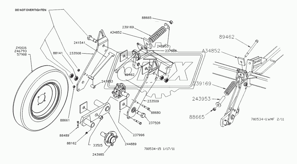 REAR PACKER ASSEMBLY