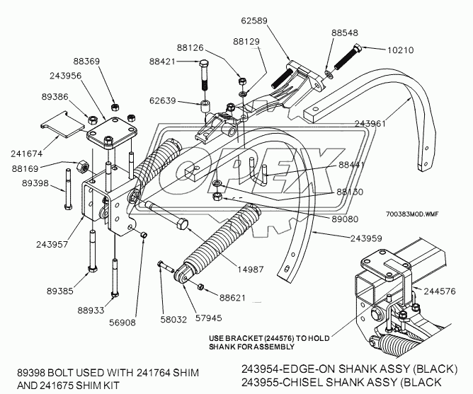 SHANK ASSEMBLY