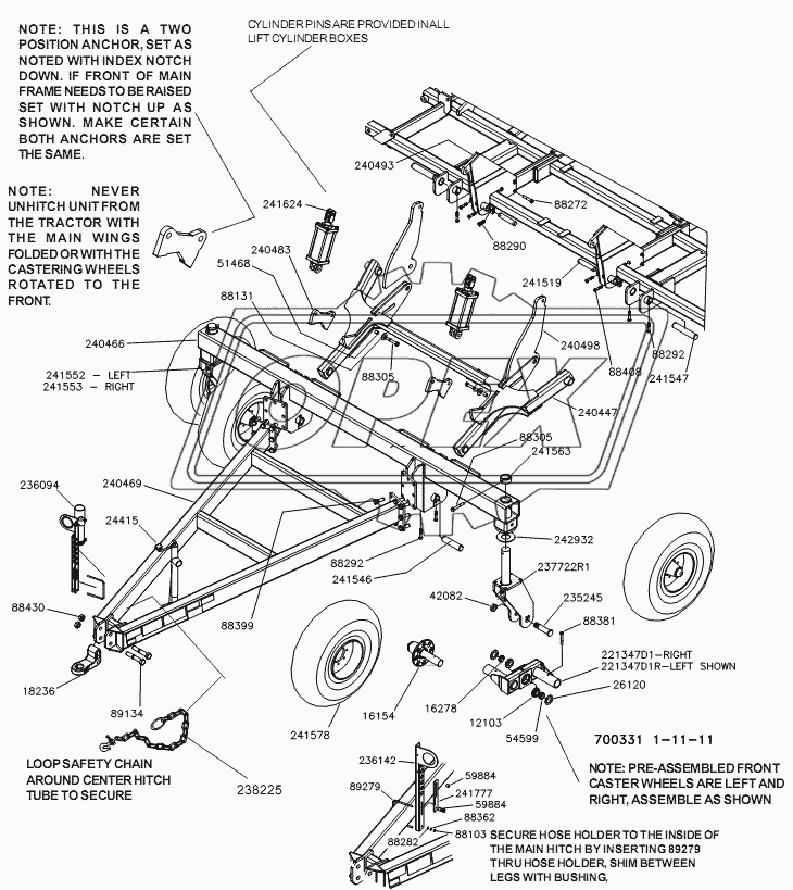 FRONT HITCH ASSEMBLY