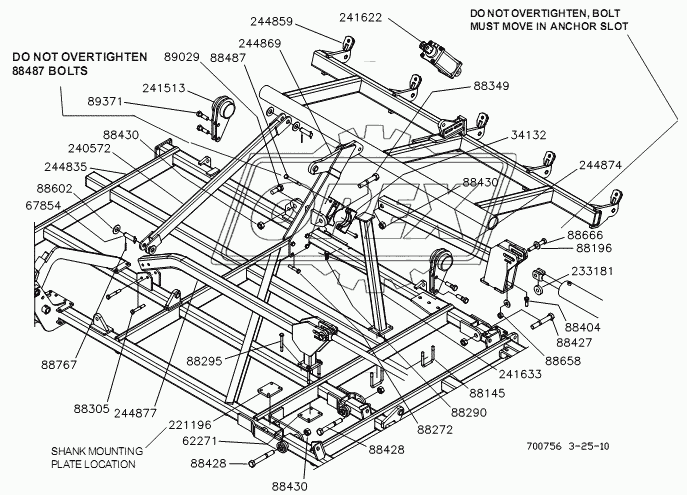 RIGHT INNER WING ASSEMBLY - 60 FT
