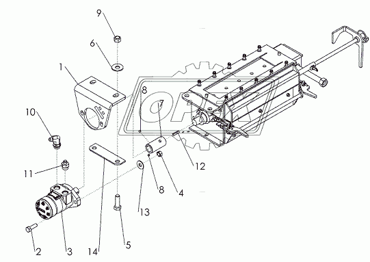 ASSY - HYDRAULIC DRIVE - METERS